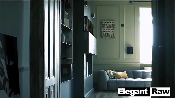 I want a Big Black Sausage for Lunch! Interracial Cathy Heaven & Tony Brooklyn for ElegantRAW